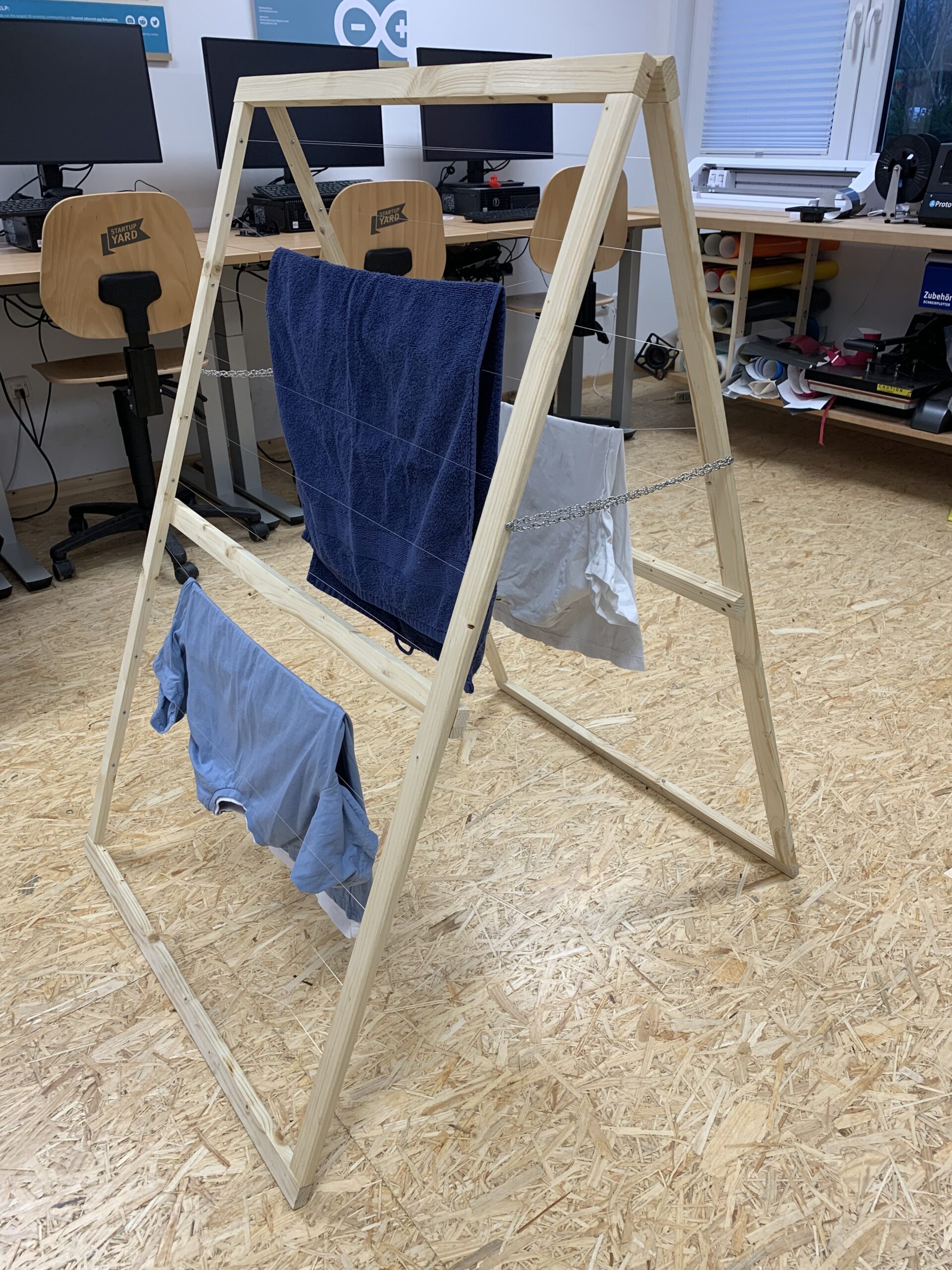Drying Rack for clothes: final result